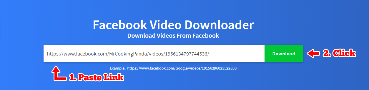 How to Download Facebook Videos - Step 2